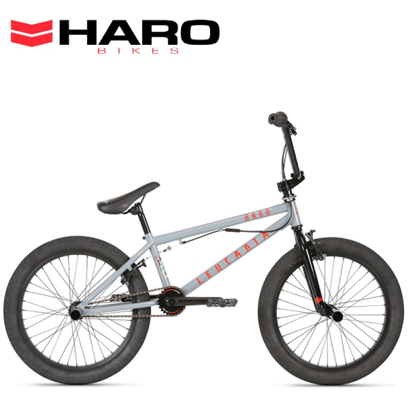 BMX HARO シルバープラチナ 入荷】 HARO ハロー LEUCADIA DLX 20.5 GREY 21266 - ATOMIC
