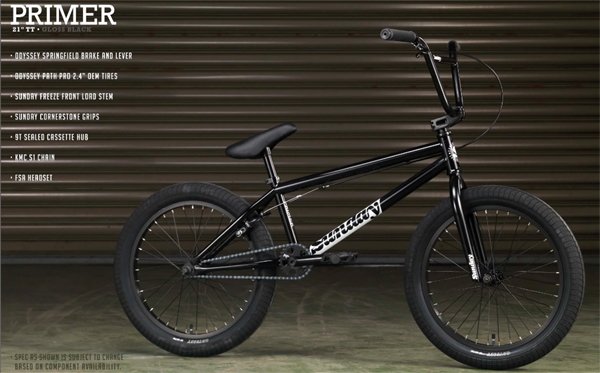 入荷】 2023 SUNDAY BMX PRIMER 21 GLOSS-BLACK SBX-232-BK 入荷】 2023 SUNDAY BMX PRIMER 21 GLOSS-BLACK SBX-232-BK