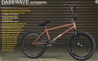 Darkwave Authentic BMX 20インチ レッド Darkwave Authentic BMX 20インチ レッド