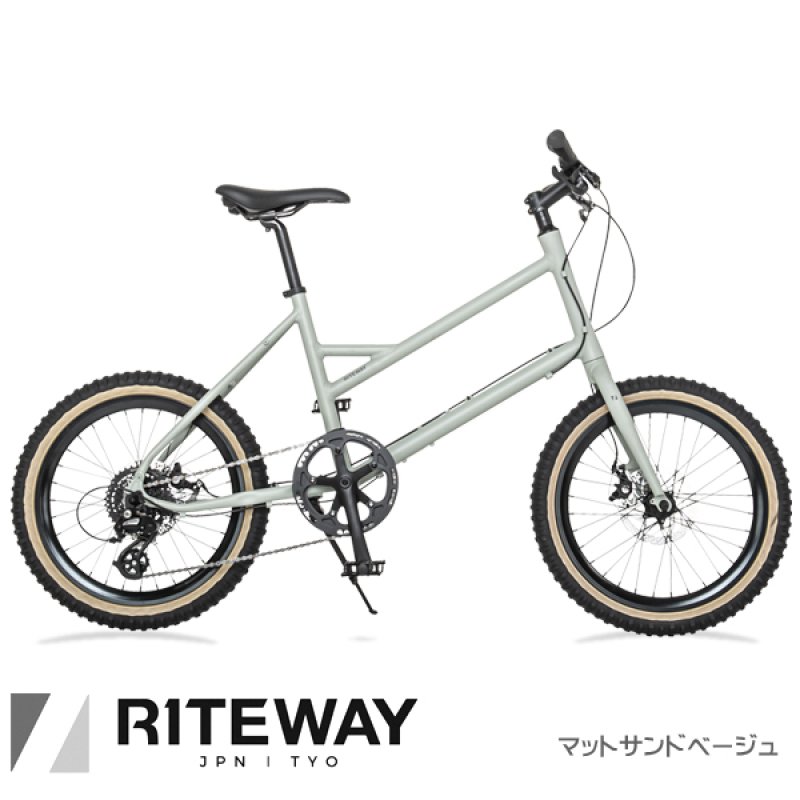 RITEWAY ライトウェイ GLACIER グレイシア ブロック 20インチ ミニベロ