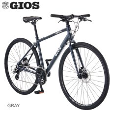 画像1: 【15%OFF】 2026 ジオス ミストラル クロスバイク GIOS MISTRAL Disc GRAY (1)