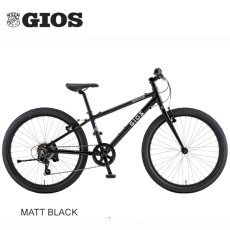 画像1: 【15%OFF】 2026 GIOS 子供 自転車 ジオス ジェノア 22 GIOS GENOVA 22インチ マットブラック (1)