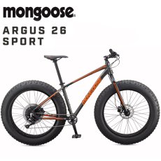 画像2: 【欠品中 2023年】 2022 MONGOOSE マングース ARGUS 26 SPORT ファットバイク (2)