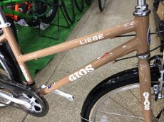 画像3: 【店舗在庫あり】2022 GIOS LIEBE ジオス リーベ  ライトブラウン クロスバイク (3)