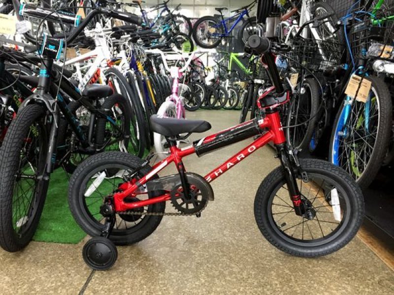 HARO BIKE シュレッダー14インチ未使用補助輪有【引渡優先、発送応相談】 HARO BIKE シュレッダー14インチ未使用補助輪有【引渡優先、発送