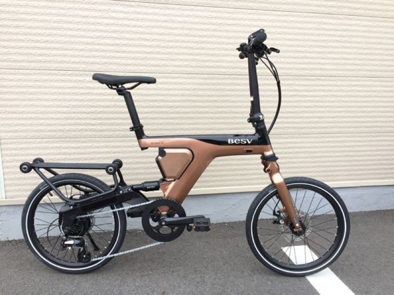 besv psf1（電動折りたたみ自転車） BESV PSF1 Gold 折りたたみ電動自転車 - ATOMIC CYCLE