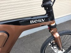 画像4: BESV PSF1 Gold 折りたたみ電動自転車 (4)