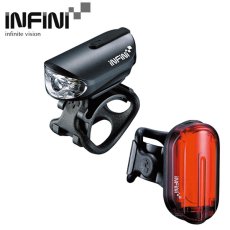 画像1: INFINI インフィニ 自転車 ライト オリー I-210PRi コンボ (1)