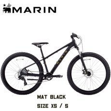 MARIN DONKY Jr650 マリン ドンキー ジュニア Jr650 MTB MAT BLACK 自転車 キッズ クロスバイク