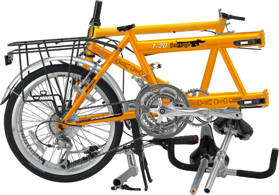 折りたたみタンデム自転車 T20