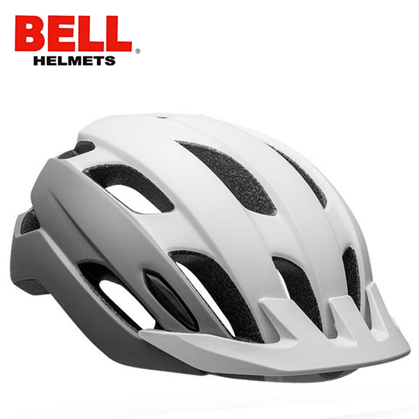 画像1: 【店舗在庫あり】 BELL ベル ヘルメット TRACE トレース ホワイト/シルバー (1)