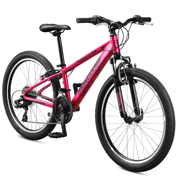 【入荷】 MONGOOSE マングース ROCKADILE 24 ロッカダイル 24 PINK 24インチ 子供用 自転車