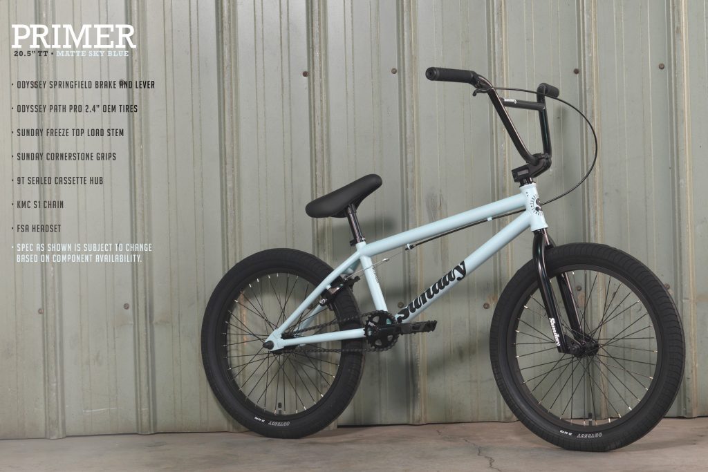 SALE 20%OFF】 2022 SUNDAY BMX サンデー PRIMER 20.5 MATTE-SKY-BLUE 