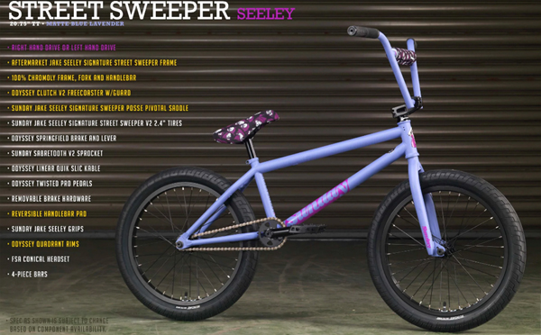 sunday blue bmx