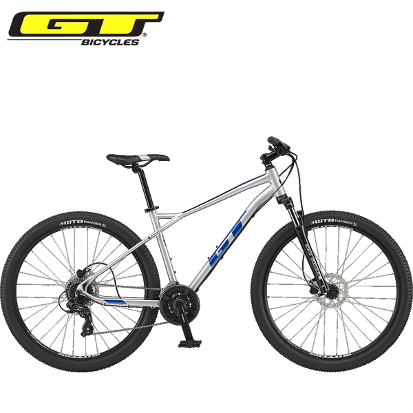 2021 GT マウンテンバイク AGGRESSOR EXPERT 27.5 アグレッサー エキスパート 27.5 シルバー - ATOMIC  CYCLE(アトミック サイクル)