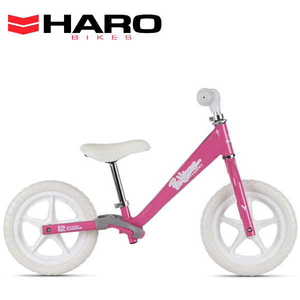 pink haro bike