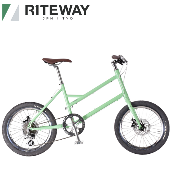 【2022年12月入荷予定】 RITEWAY (ライトウェイ) GLACIER (グレイシア) マットミント ミニベロ 自転車