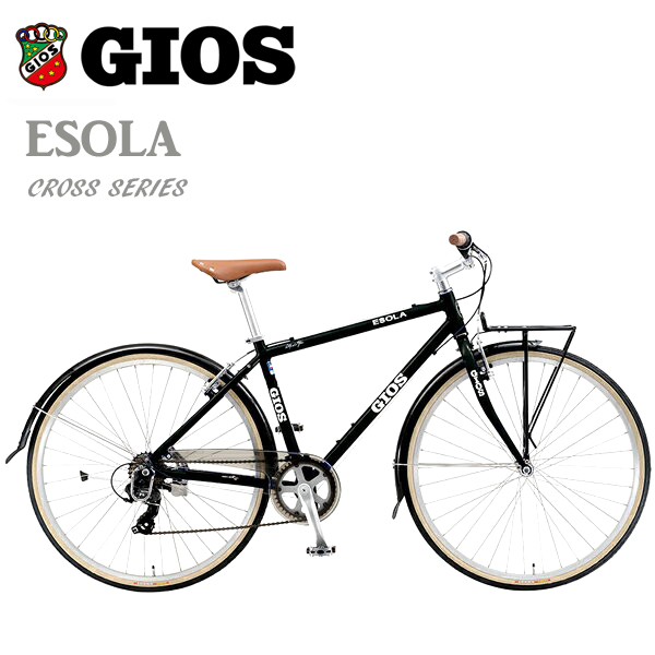 GIOS (ジオス) ESOLA (イソラ) ブラック クロスバイク