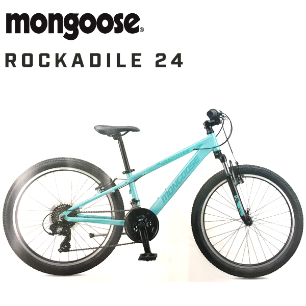 画像1: 【店舗在庫あり】  2022 MONGOOSE マングース ROCKADILE 24 ロッカダイル 24 TEAL 24インチ 子供用 自転車 (1)