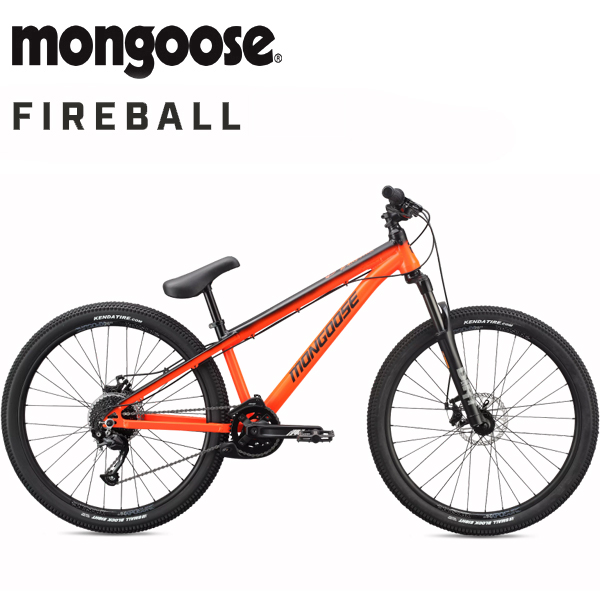 【2022年12月入荷予定】MONGOOSE マングース FIREBALL 26 ファイヤーボール26 ORANGE マウンテンバイク