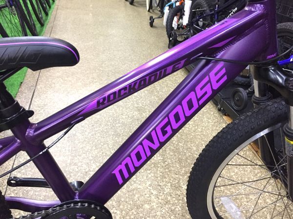 【入荷】 MONGOOSE マングース ROCKADILE 20 ロッカダイル 20 PURPLE 20インチ 子供用 自転車