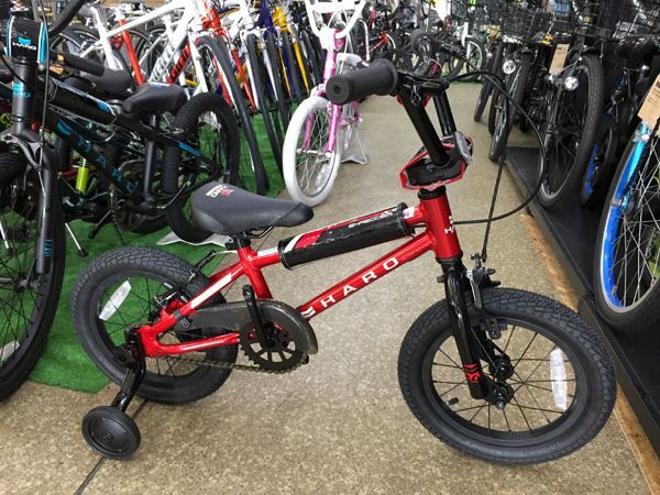 【店舗 在庫あり】 2022 HARO SHREDDER 14 ハロー シュレッダー 14 METALLIC RED 14インチ 子供用 BMX 自転車