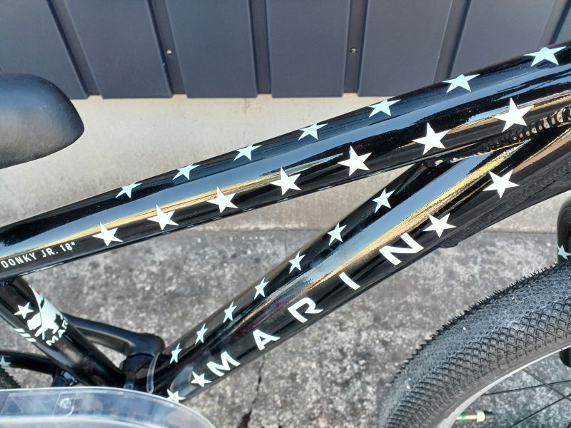 MARIN DONKY Jr16 マリン ドンキー ジュニア GLOSS BLACK/GLOW IN DARK 自転車 キッズ 16インチ