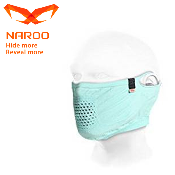 NAROO MASK (ナルーマスク) N1S ミント 63N1SMINT UV99%カット 夏用/スポーツマスク