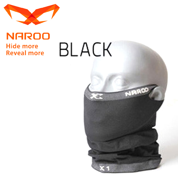 NAROO MASK (ナルーマスク) X1 ブラック 63X1BLACK サマーシーズンマスク