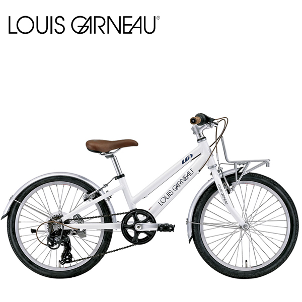 画像1: LOUIS GARNEAU ルイガノ J20 PLUS LG WHITE 20インチ  キッズ 子供 自転車 (1)