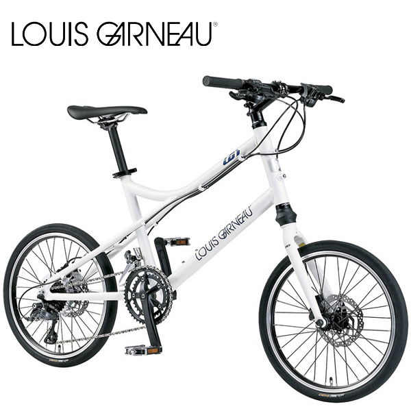 【2023年2月入荷予定】 LOUIS GARNEAU ルイガノ EASEL9.0 MATT LG WHITE 小径自転車 ミニベロ