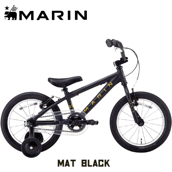 MARIN DONKY Jr16 マリン ドンキー ジュニア MAT BLACK 自転車 キッズ 16インチ