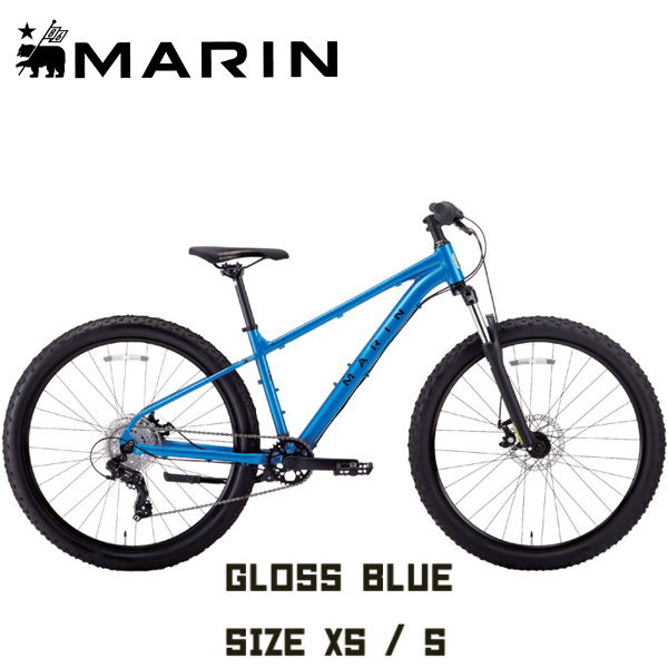 【店舗 在庫あり】 MARIN DONKY Jr650 マリン ドンキー ジュニア Jr650 MTB GLOSS BLUE 自転車 キッズ  クロスバイク
