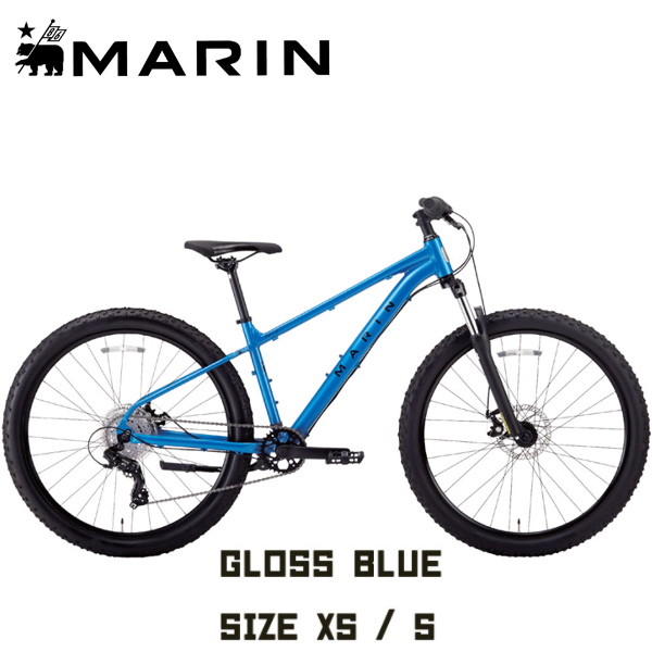 【店舗 在庫あり】 MARIN DONKY Jr650 マリン ドンキー ジュニア Jr650 MTB GLOSS BLUE 自転車 キッズ クロスバイク