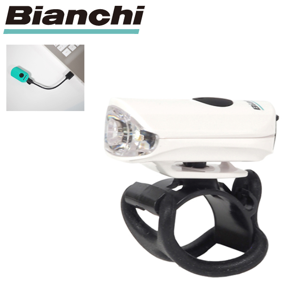 Bianchi ビアンキ USBコンパクトライト フロント